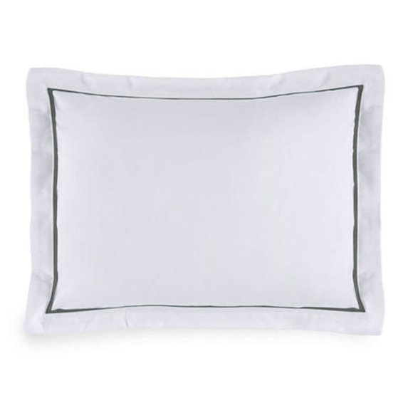 Ralph Lauren Palmer Modern Charcoal Boudoir Pillow